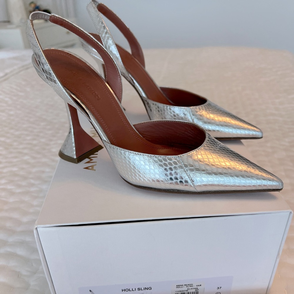 Amina Muaddi Holi Sling Size 37